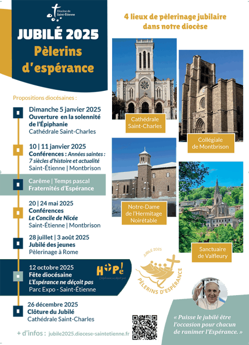 Affiche générale du jubilé 2025