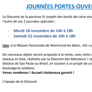 portes ouvertes diaconie