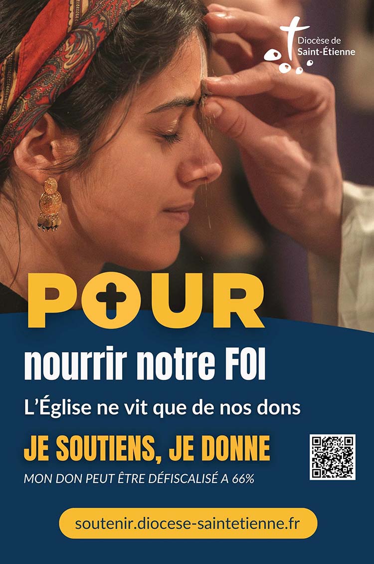 Affiche du denier de l'Église 2026